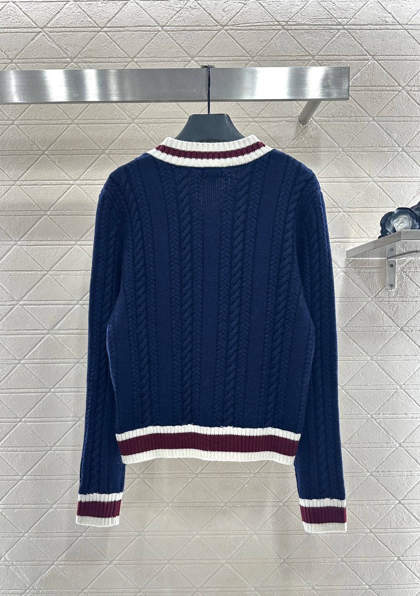 Fried Dough Twists Stripe Sweater