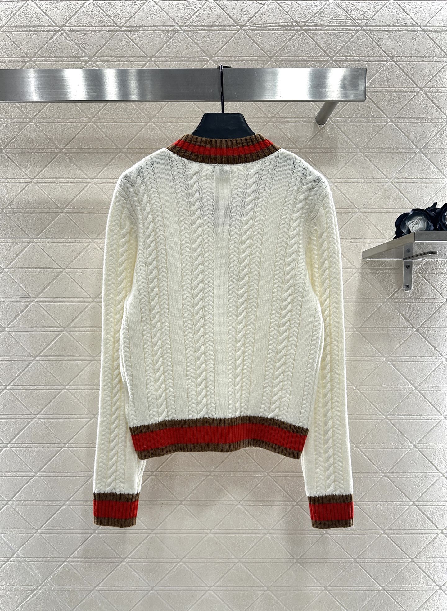 Fried Dough Twists Stripe Sweater