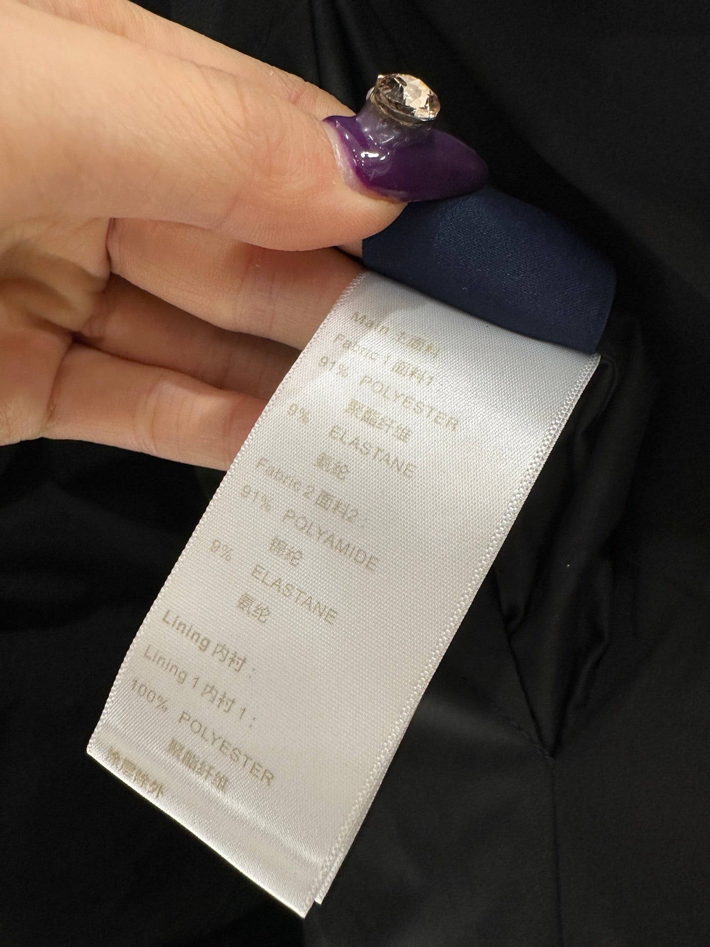 Detachable hooded jacquard down jacket