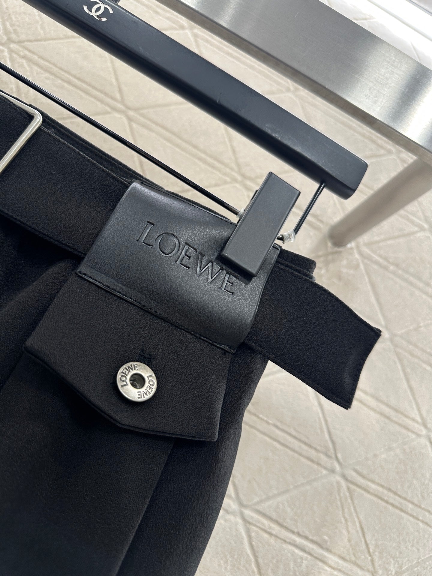 Belt Carrot Wide Leg Pants