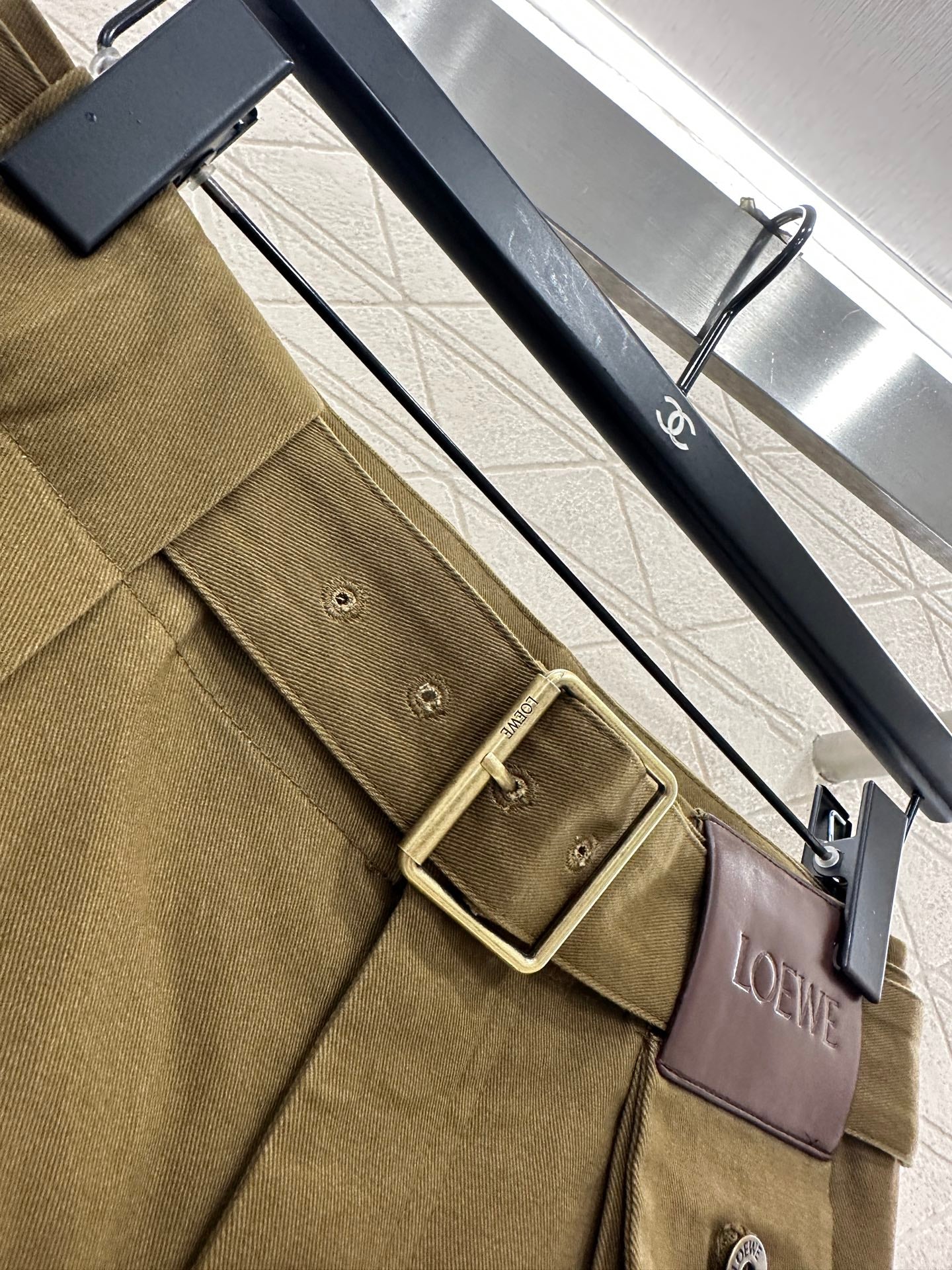 Belt Carrot Wide Leg Pants