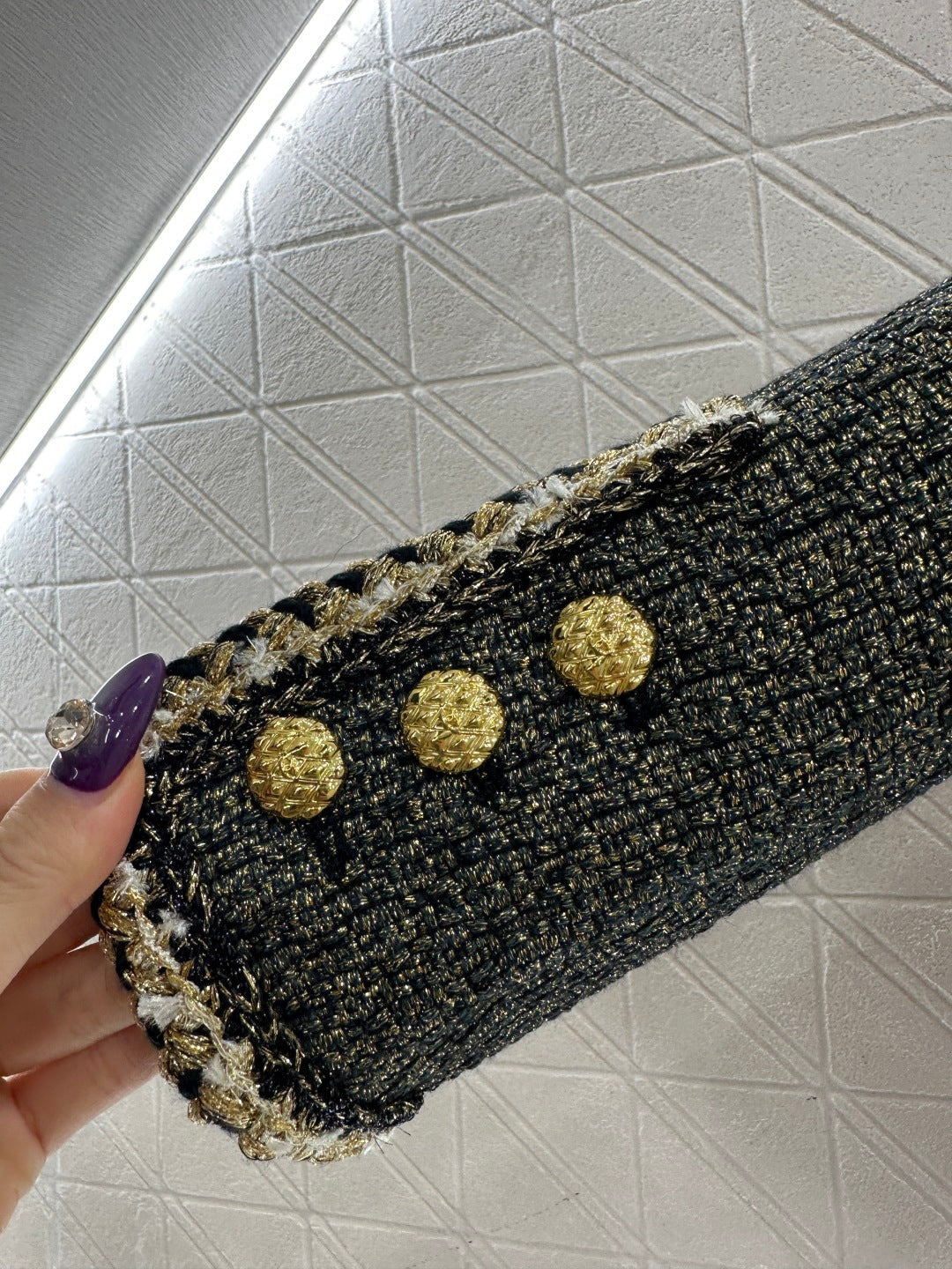 Stand Collar Knitted Set