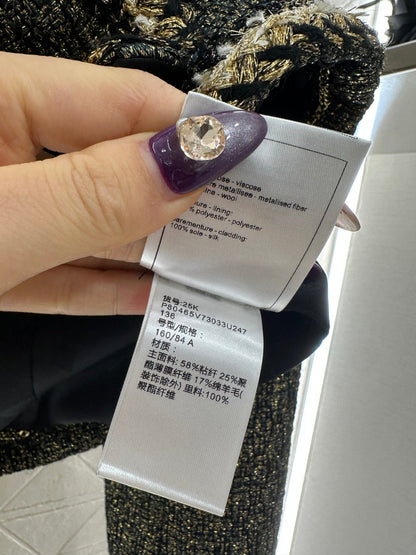 Stand Collar Knitted Set