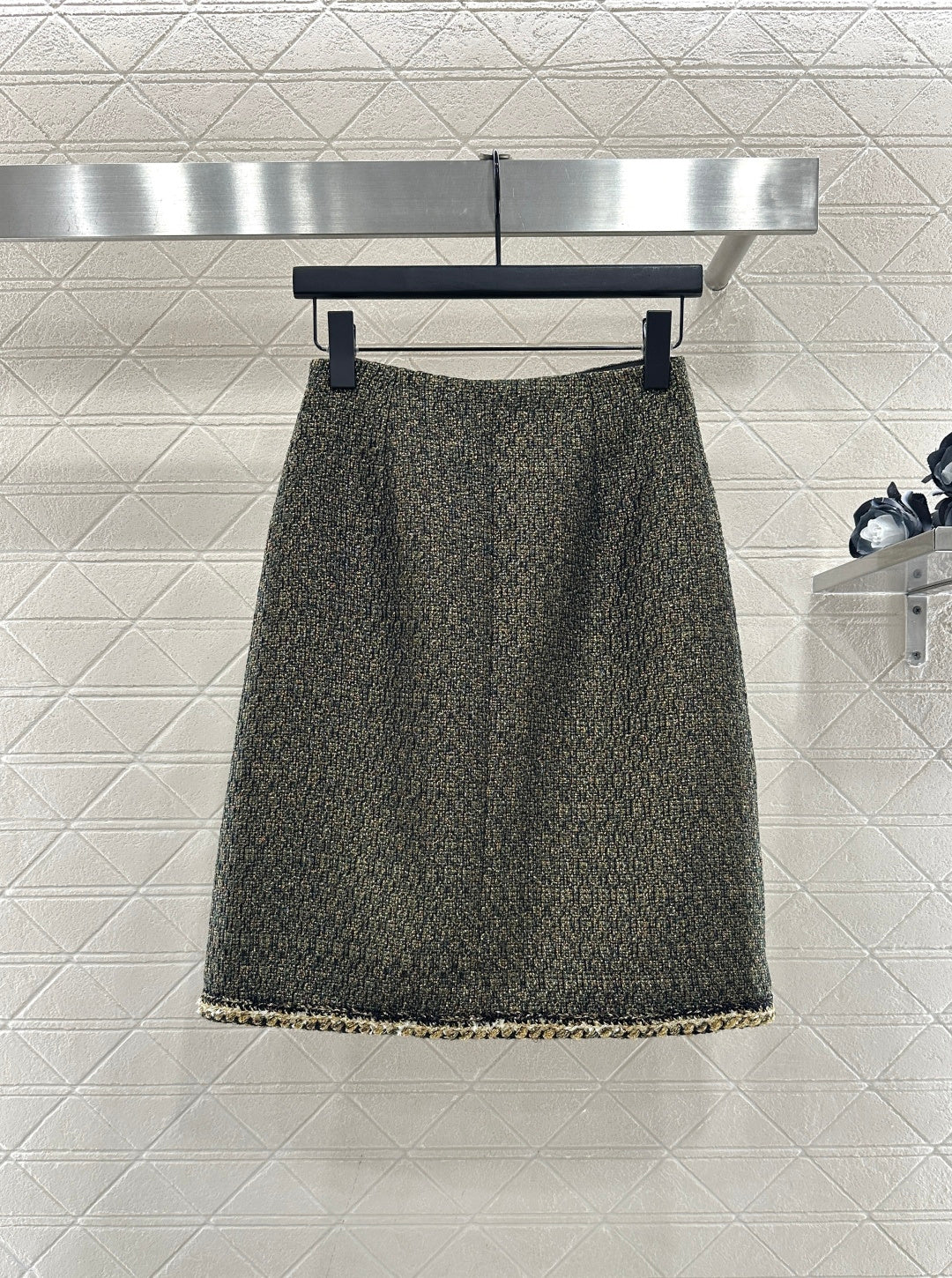 Stand Collar Knitted Set