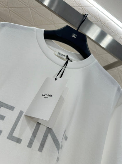 Crew Neck Printed Logo T-Shirt