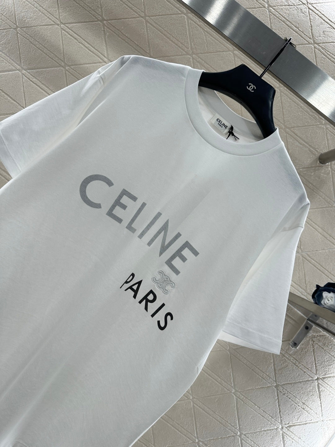 Crew Neck Printed Logo T-Shirt