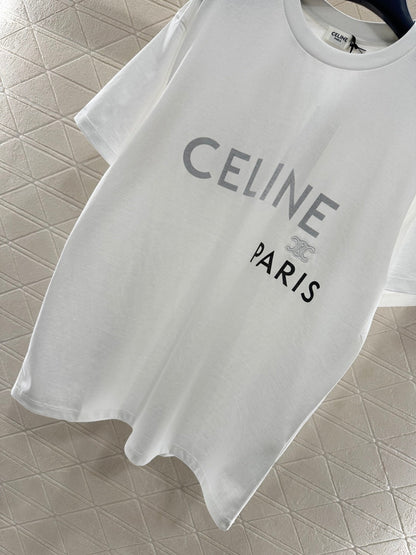 Crew Neck Printed Logo T-Shirt