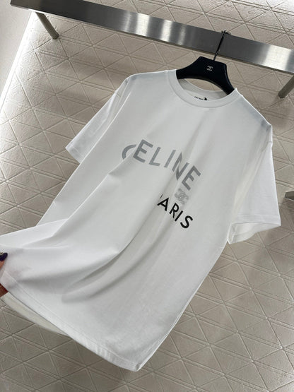 Crew Neck Printed Logo T-Shirt