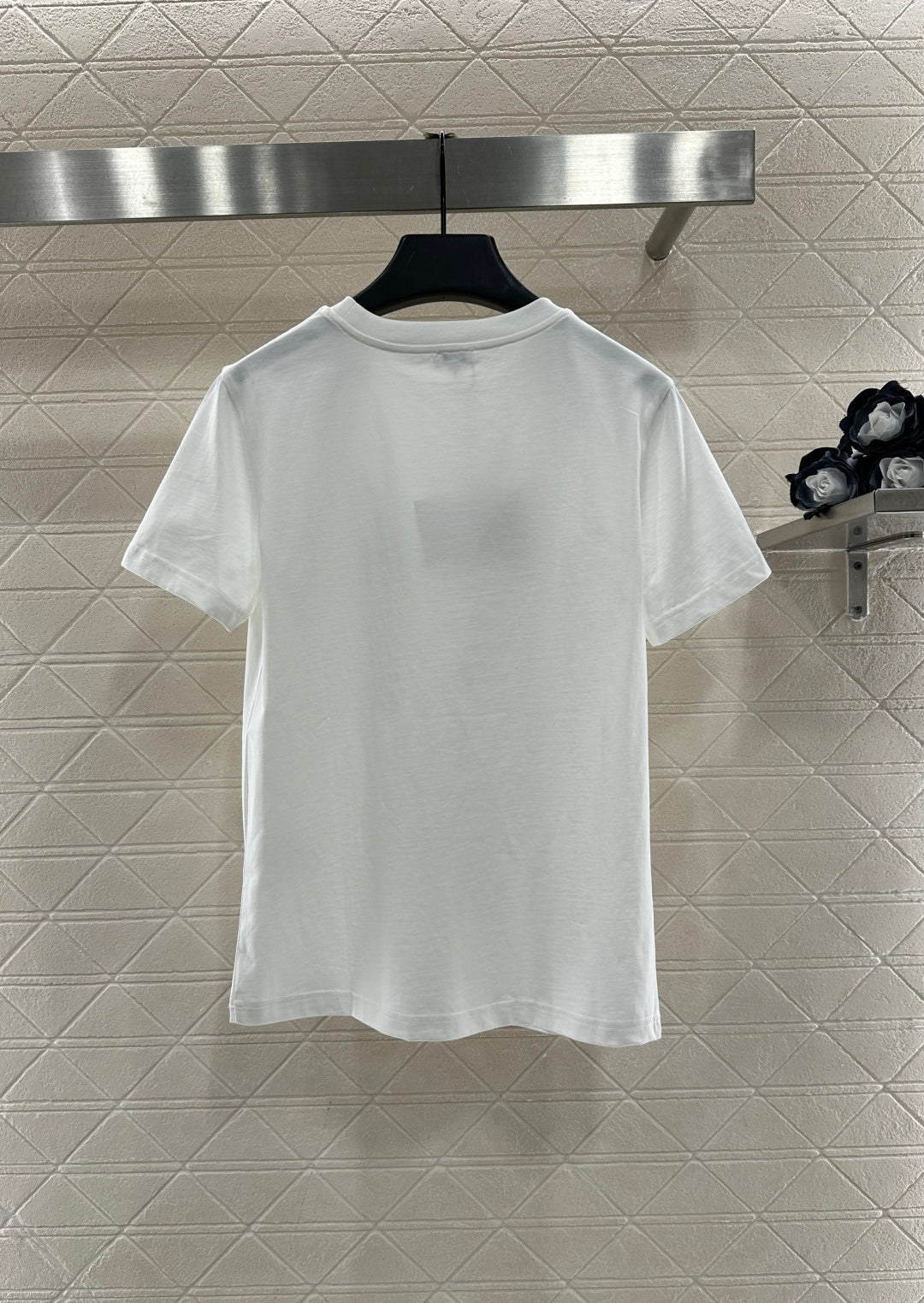 Embroidered Letter T-shirt