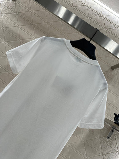 Embroidered Letter T-shirt