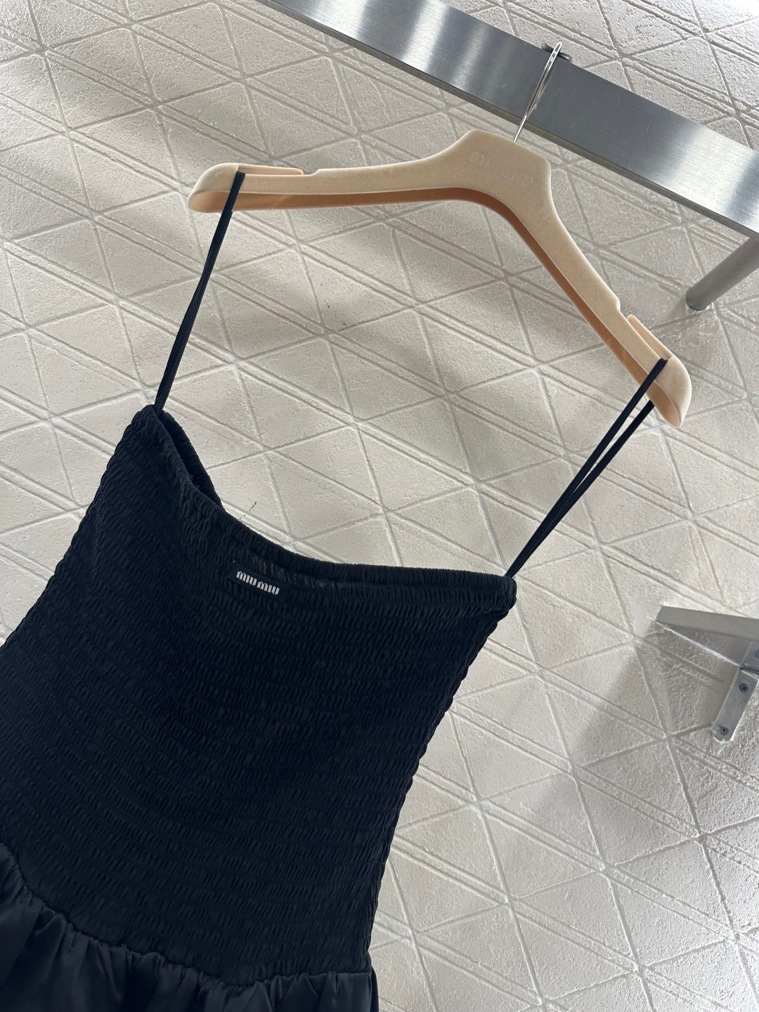 Ribboned Strapless Dress