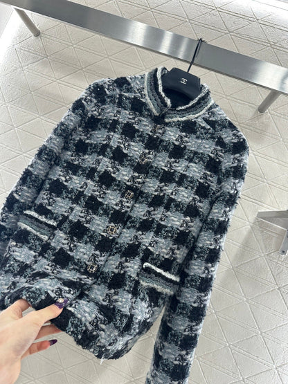 Woven Stand Collar Dress Coat