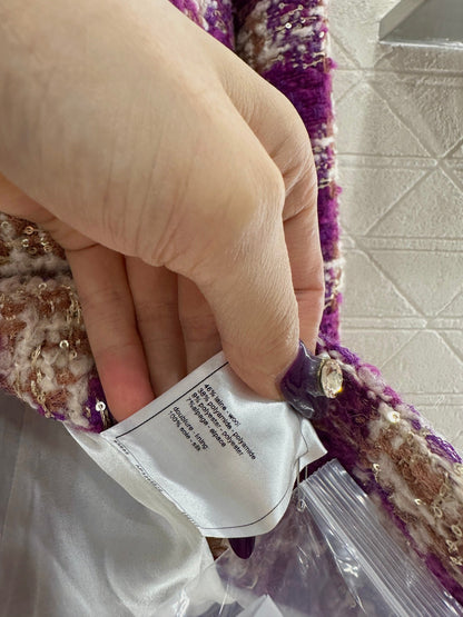 Woven Stand Collar Dress Coat