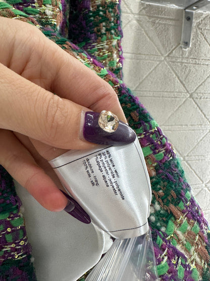 Woven Stand Collar Dress Coat