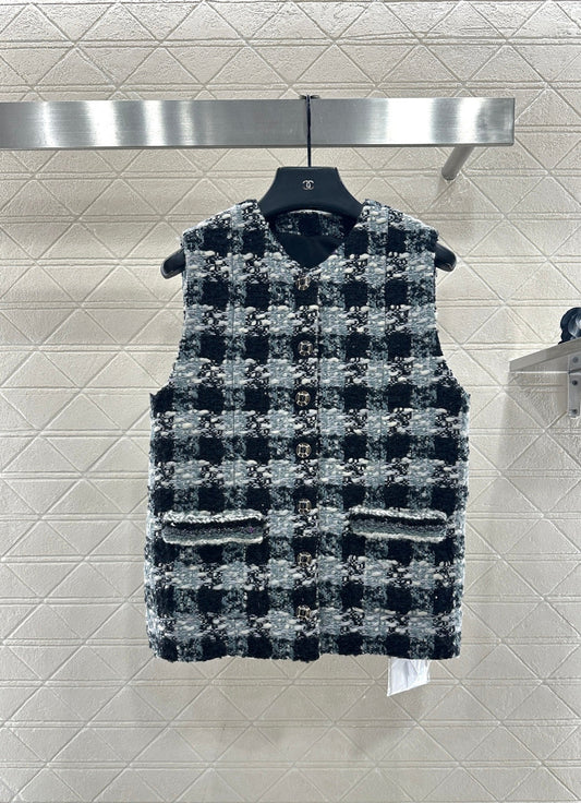 Woven Dress Vest