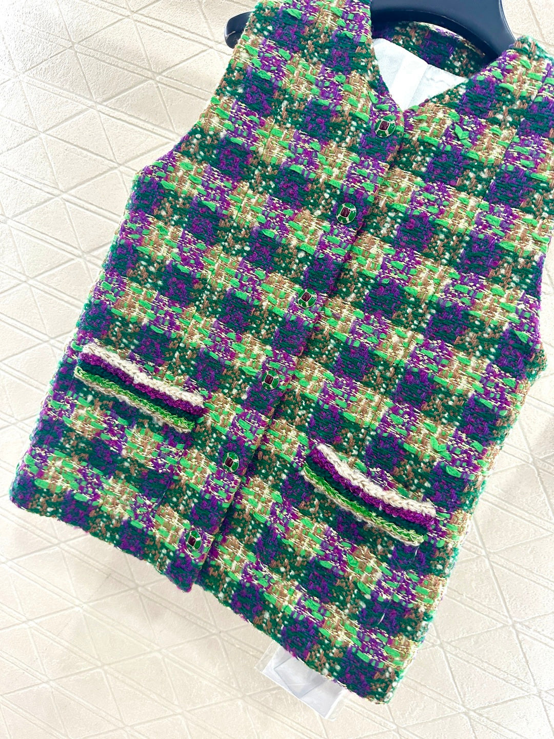 Woven Dress Vest