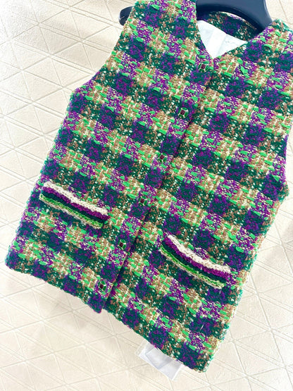 Woven Dress Vest
