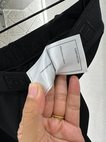 Letter-embellished High-elastic Leggings