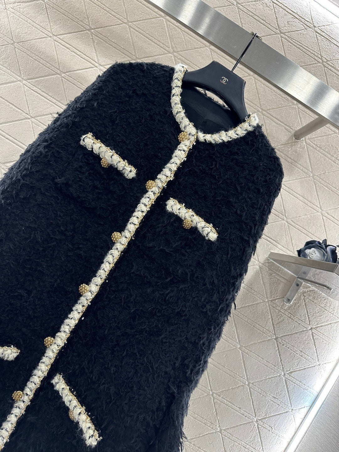 Wool Mid-Length Cape Coat