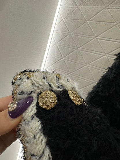 Wool Mid-Length Cape Coat