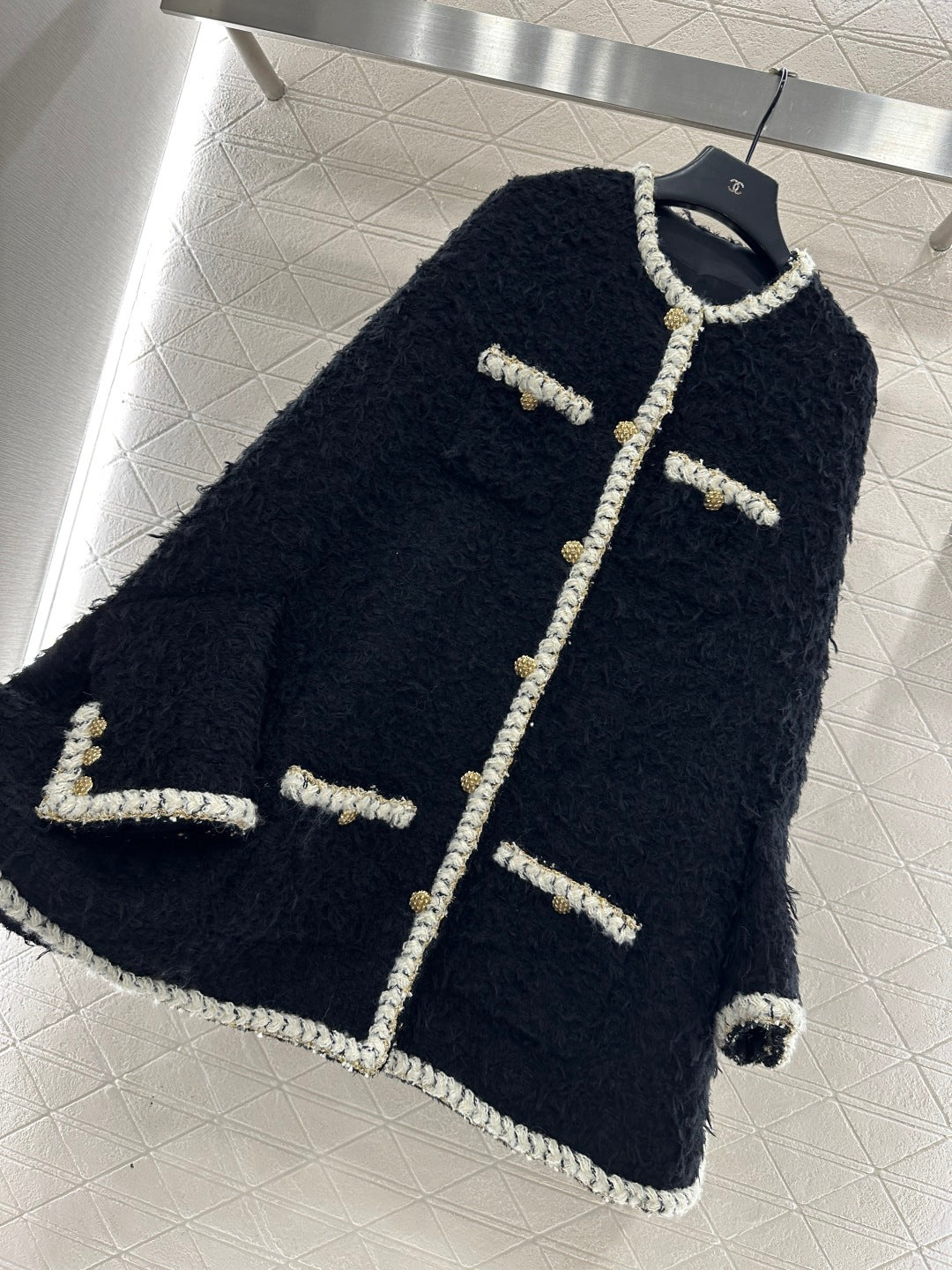Wool Mid-Length Cape Coat