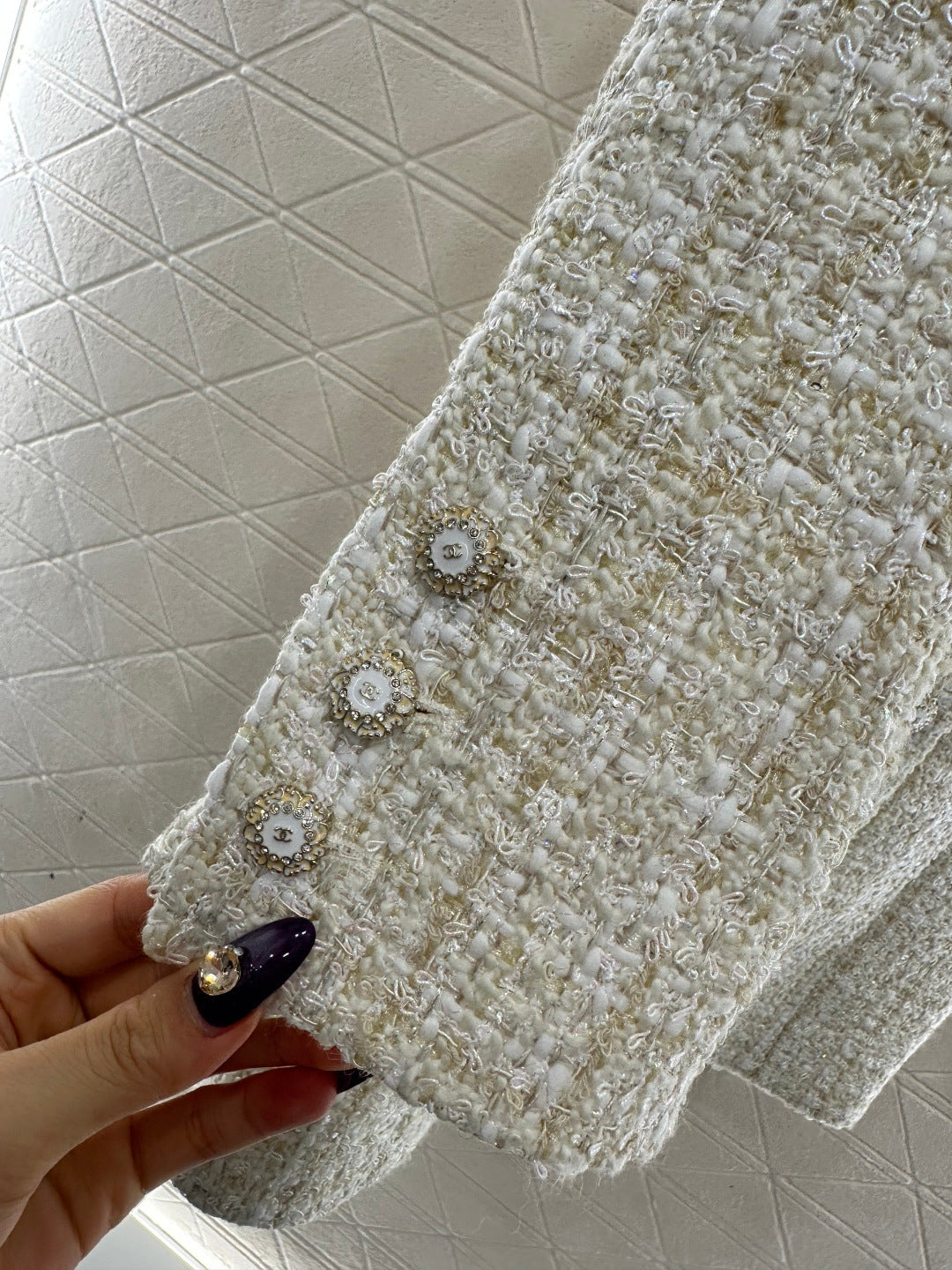 Woven Long Coat Dress