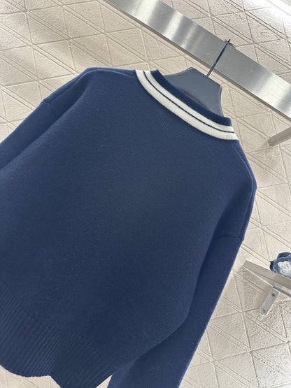 Short Knit Pullover Sweater