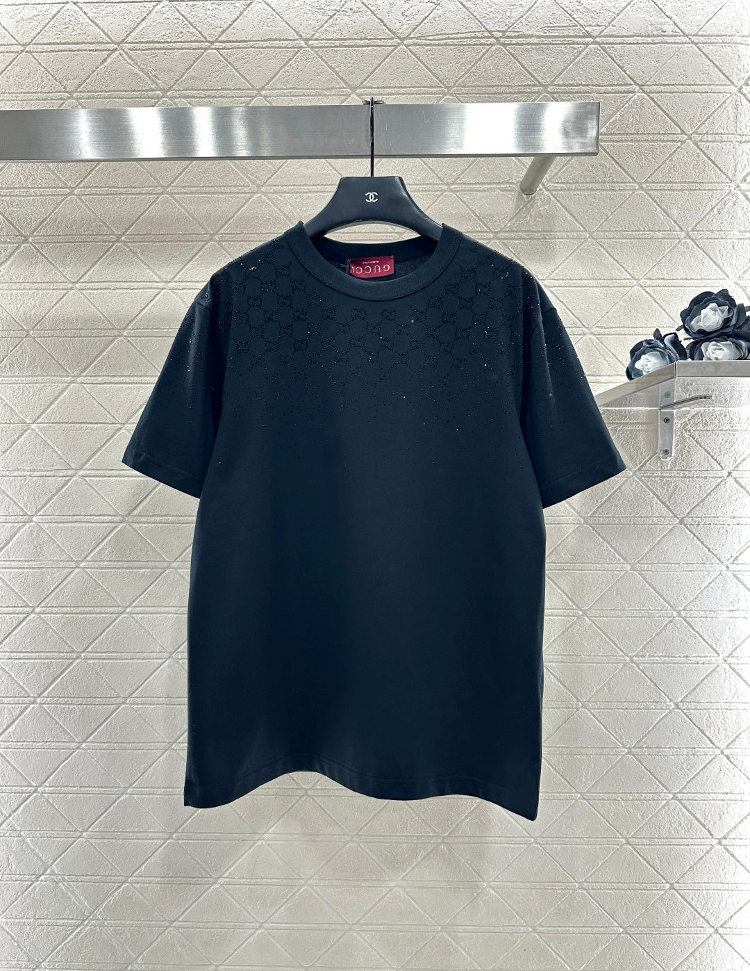 Rhinestone Logo T-Shirt