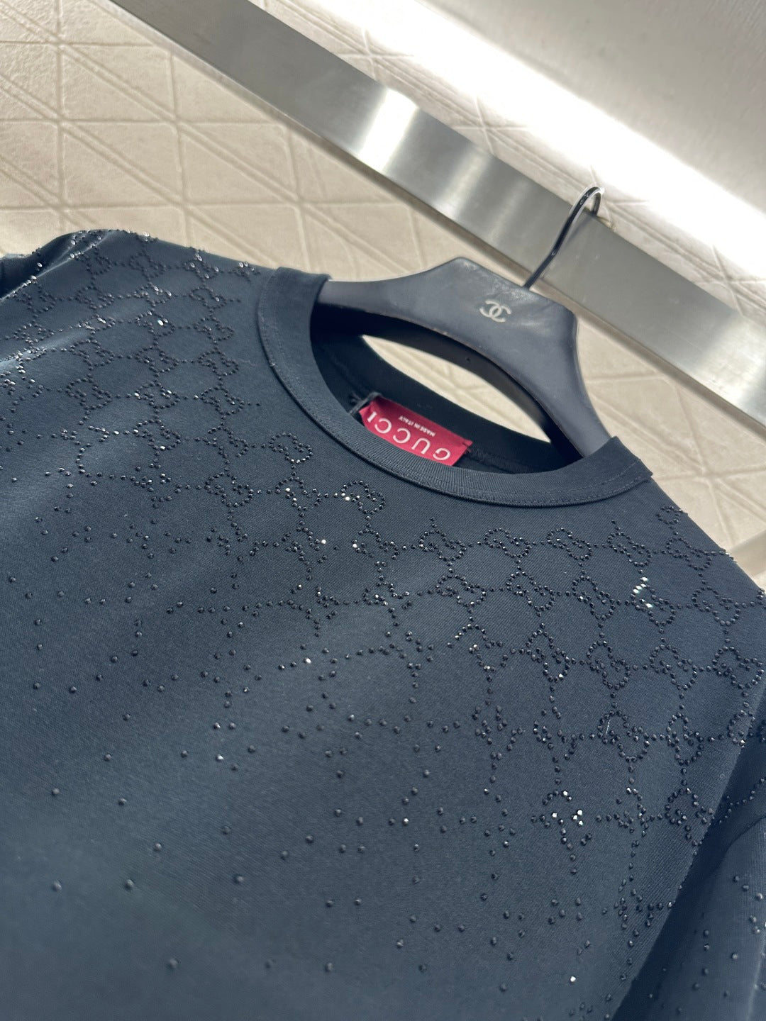 Rhinestone Logo T-Shirt