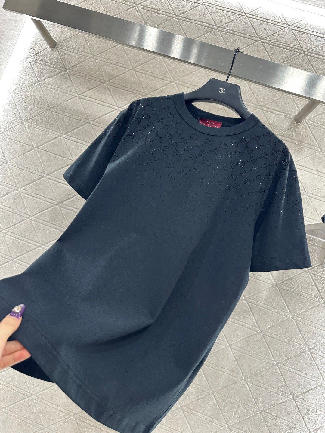 Rhinestone Logo T-Shirt