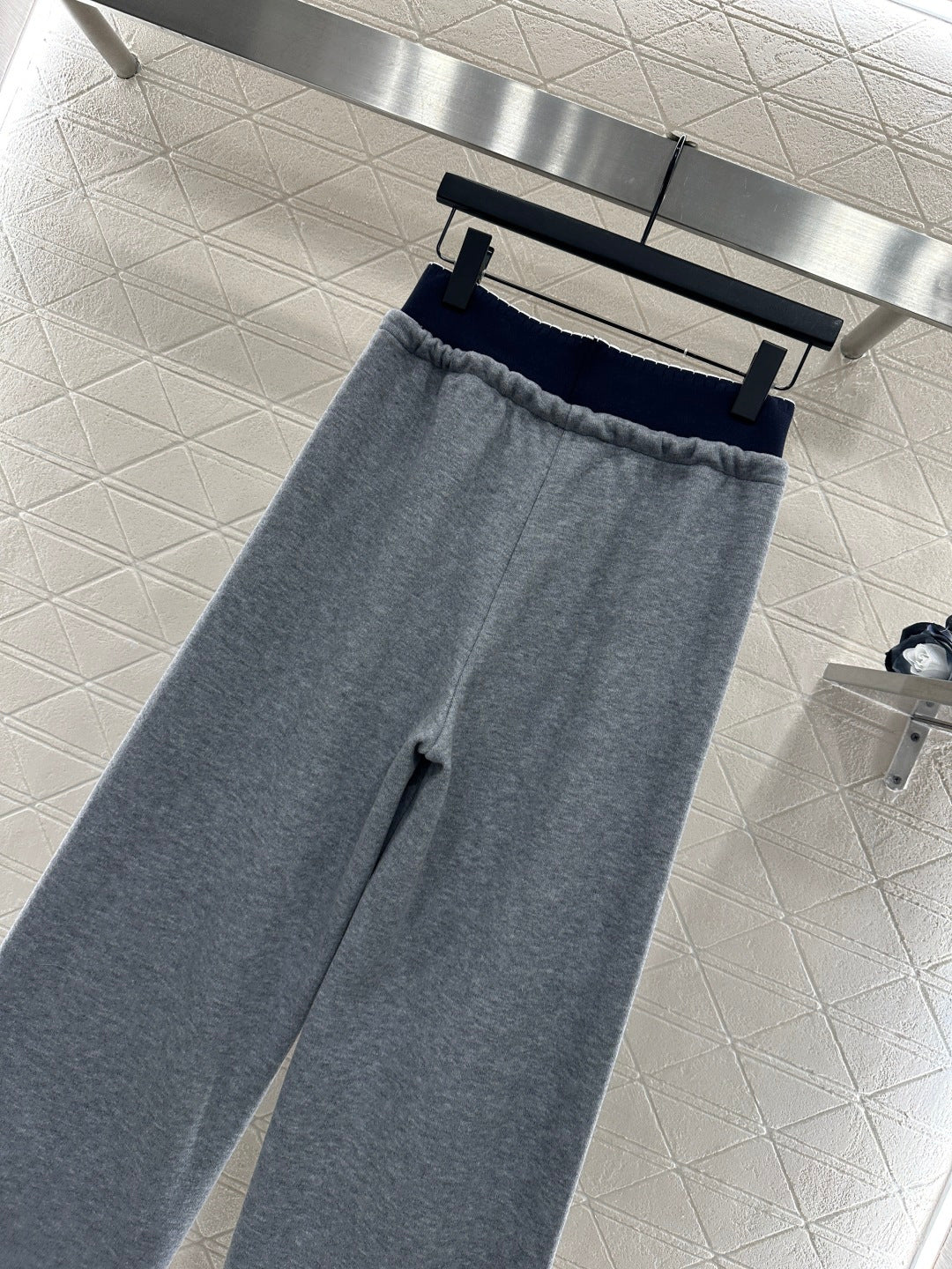 Fleece Casual Webbing Pants