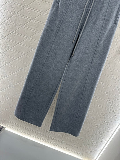 Fleece Casual Webbing Pants