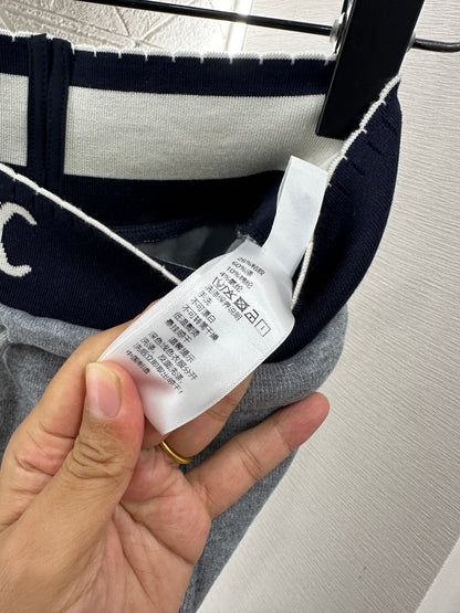 Fleece Casual Webbing Pants