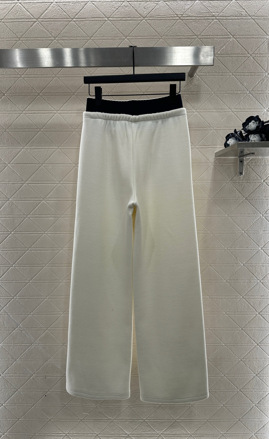 Fleece Casual Webbing Pants