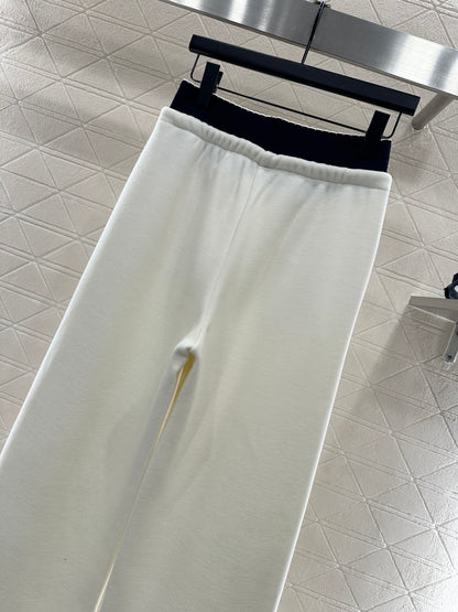 Fleece Casual Webbing Pants