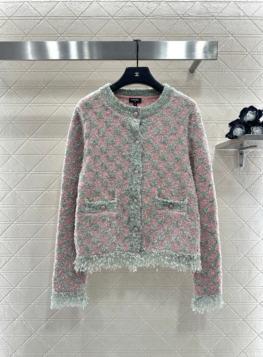 Lightweight Wool Knit Cardigan