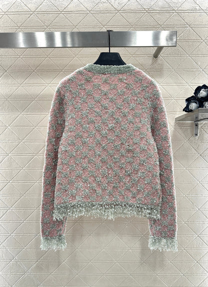 Lightweight Wool Knit Cardigan