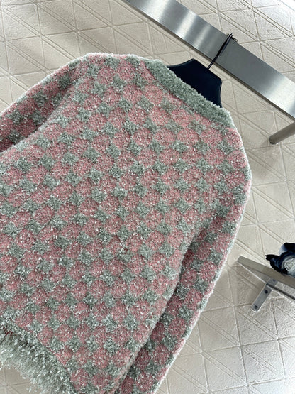 Lightweight Wool Knit Cardigan