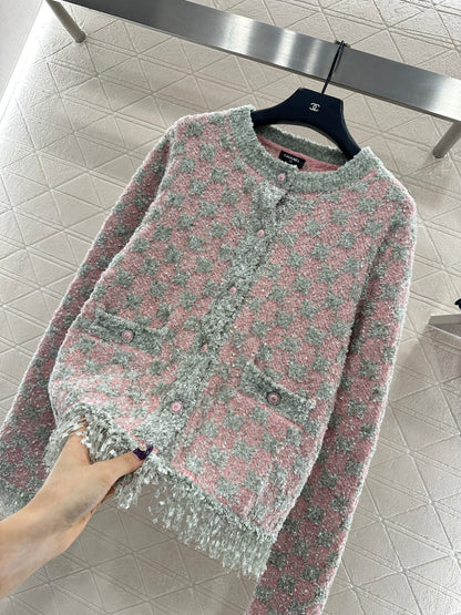 Lightweight Wool Knit Cardigan