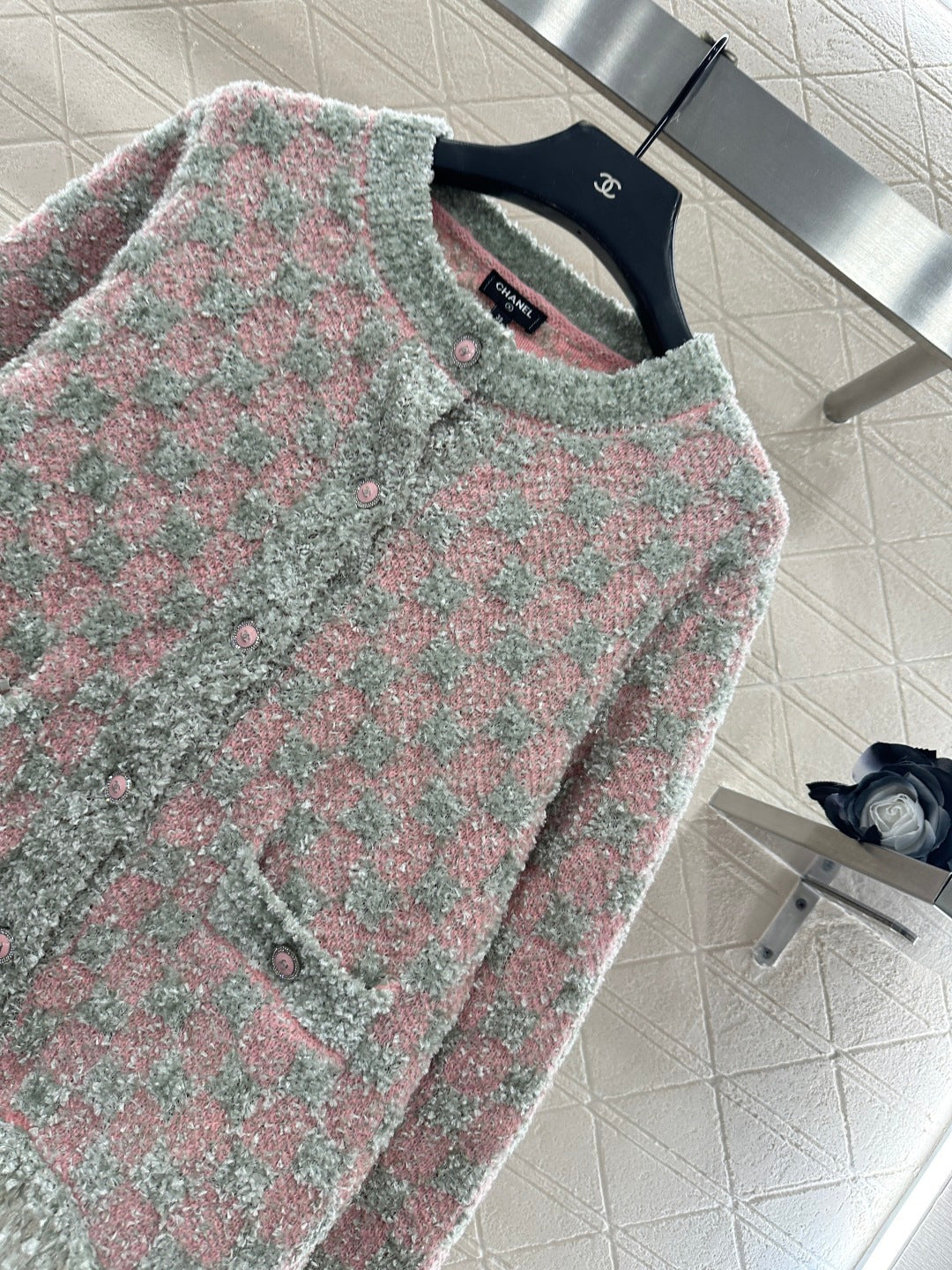 Lightweight Wool Knit Cardigan