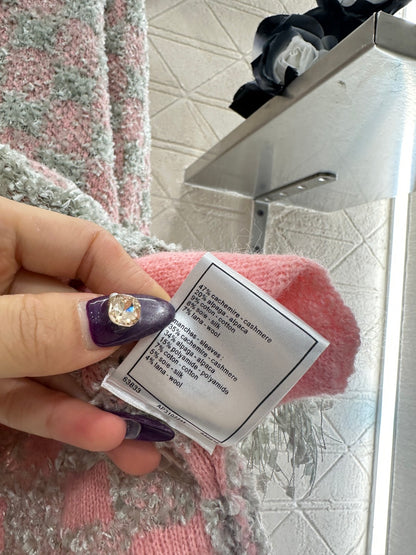 Lightweight Wool Knit Cardigan