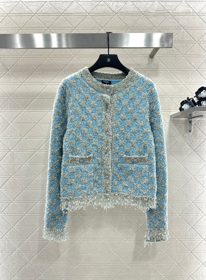 Lightweight Wool Knit Cardigan