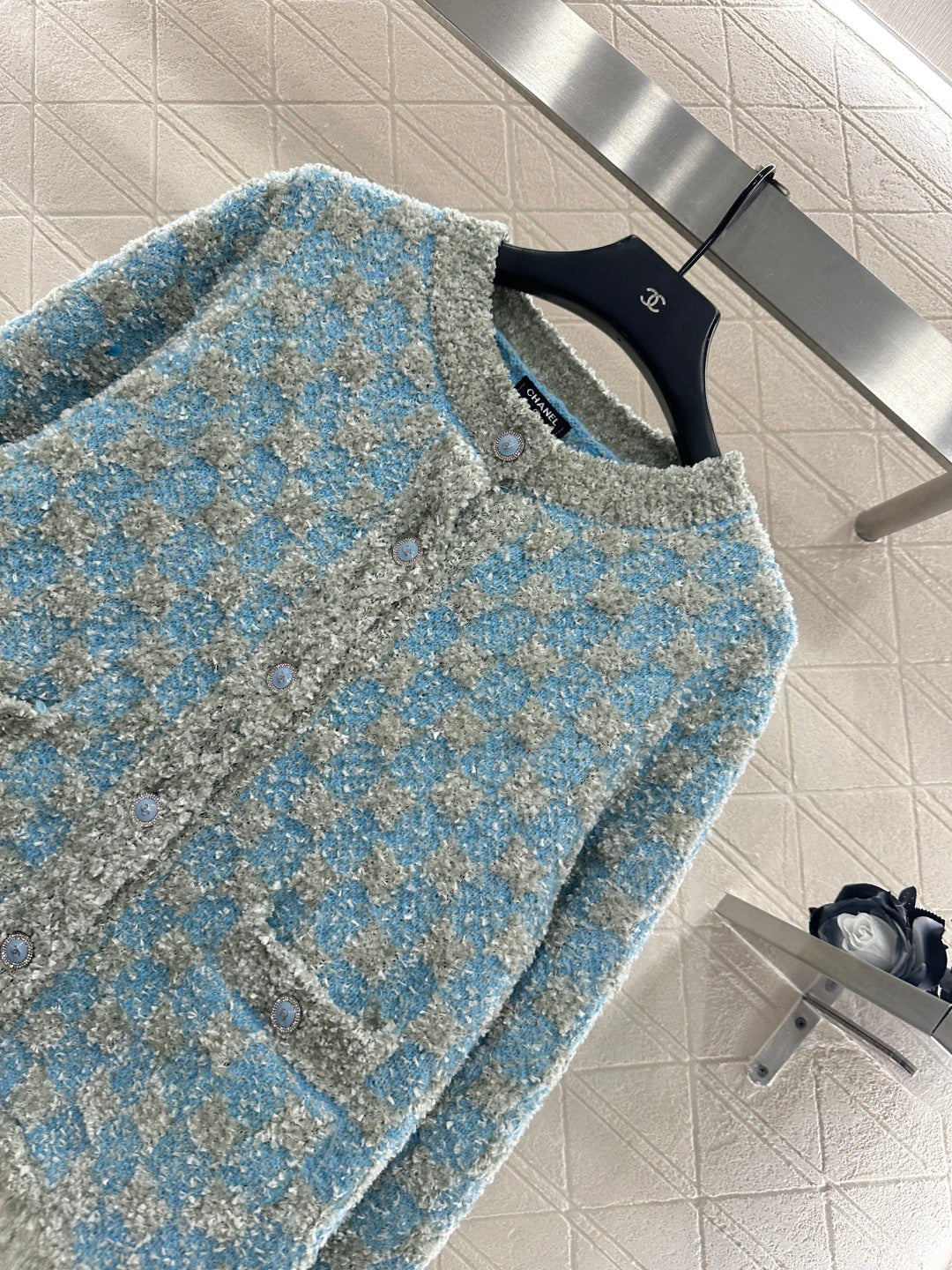 Lightweight Wool Knit Cardigan