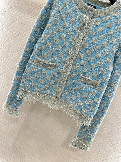Lightweight Wool Knit Cardigan
