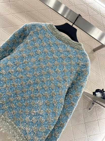 Lightweight Wool Knit Cardigan