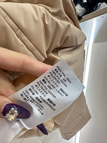 Lamb's Fur Collar Cotton Jacket