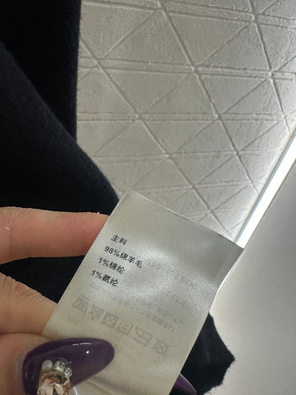 3D Color-Blocked Ruffled Lace Dress