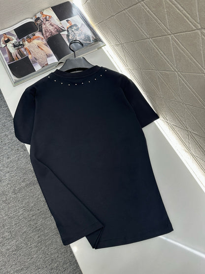 Rhinestone Studded T-Shirt