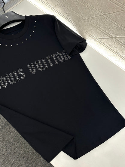 Rhinestone Studded T-Shirt