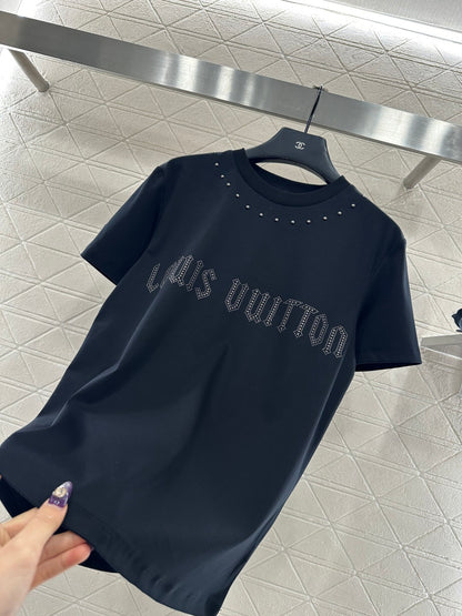 Rhinestone Studded T-Shirt